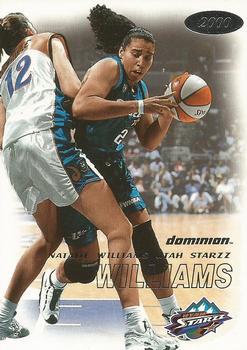 2000 SkyBox Dominion WNBA #98 Natalie Williams Front