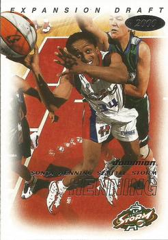 2000 SkyBox Dominion WNBA #107 Sonja Henning Front