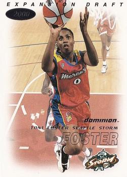 2000 SkyBox Dominion WNBA #108 Toni Foster Front