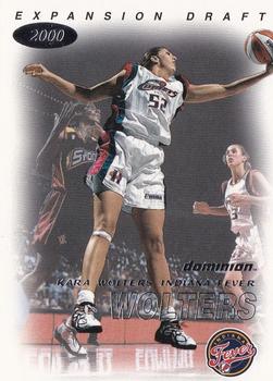 2000 SkyBox Dominion WNBA #113 Kara Wolters Front