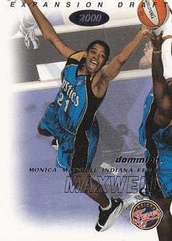 2000 SkyBox Dominion WNBA #116 Monica Maxwell Front