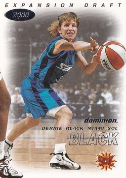 2000 SkyBox Dominion WNBA #117 Debbie Black Front