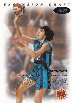2000 SkyBox Dominion WNBA #118 Elena Baranova Front