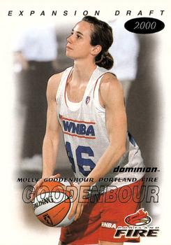 2000 SkyBox Dominion WNBA #120 Molly Goodenbour Front