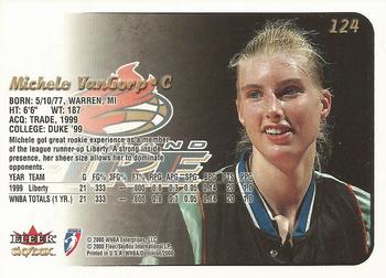 2000 SkyBox Dominion WNBA #124 Michele VanGorp Back