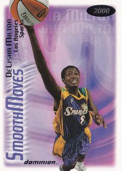 2000 SkyBox Dominion WNBA #144 DeLisha Milton Front