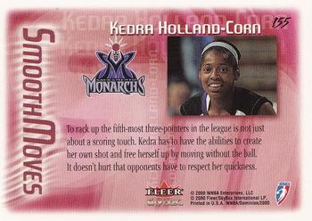 2000 SkyBox Dominion WNBA #155 Kedra Holland-Corn Back