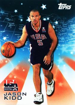 2000 Topps Team USA #2 Jason Kidd Front