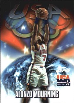 2000 Topps Team USA #51 Alonzo Mourning Front