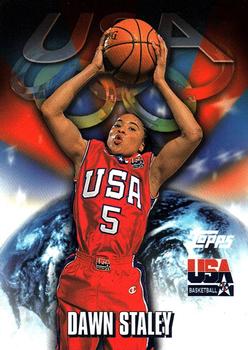 2000 Topps Team USA #65 Dawn Staley Front