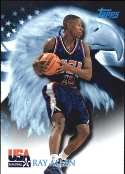 2000 Topps Team USA #75 Ray Allen Front