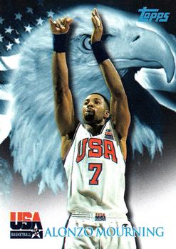 2000 Topps Team USA #79 Alonzo Mourning Front