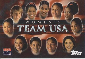 2000 Topps Team USA #94 Team USA Women's Front