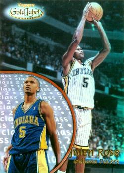 2000-01 Topps Gold Label - Class 2 #2 Jalen Rose Front