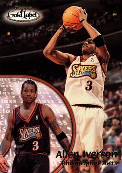 2000-01 Topps Gold Label - Class 2 #3 Allen Iverson Front