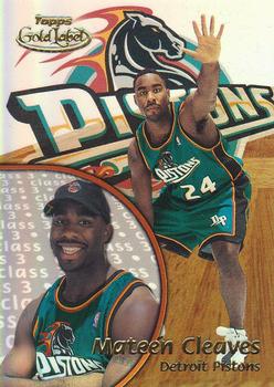 2000-01 Topps Gold Label - Class 3 #94 Mateen Cleaves Front