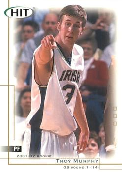 2001 SAGE HIT #3 Troy Murphy Front