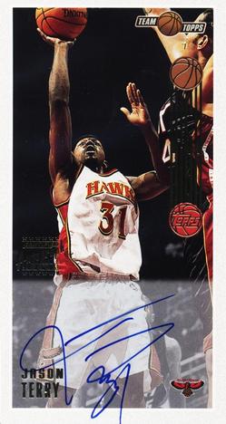 2001-02 Topps High Topps #109 Jason Terry Front