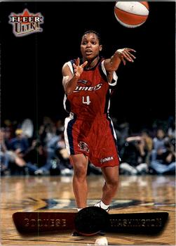 2002 Ultra WNBA #9 Coquese Washington Front