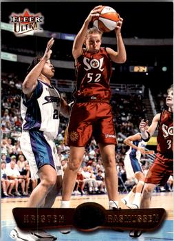 2002 Ultra WNBA #13 Kristen Rasmussen Front