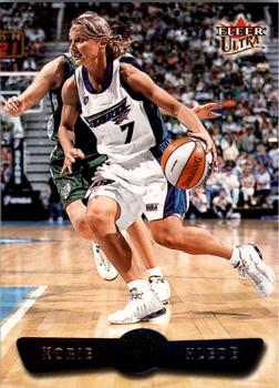 2002 Ultra WNBA #27 Korie Hlede Front