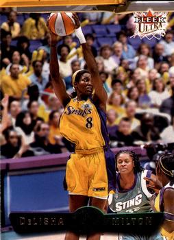 2002 Ultra WNBA #41 DeLisha Milton Front