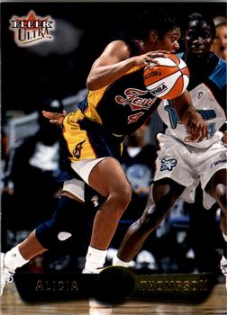 2002 Ultra WNBA #67 Alicia Thompson Front