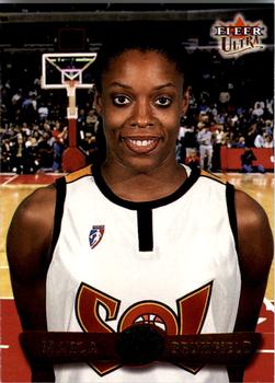 2002 Ultra WNBA #71 Marla Brumfield Front