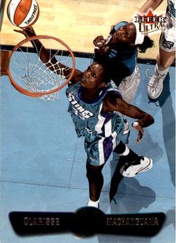2002 Ultra WNBA #74 Clarisse Machanguana Front