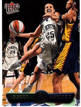 2002 Ultra WNBA #76 Becky Hammon Front