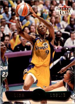 2002 Ultra WNBA #94 Lisa Leslie Front