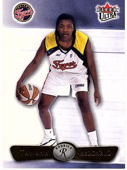 2002 Ultra WNBA #113 Tawana McDonald Front