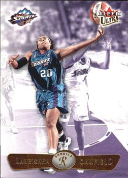 2002 Ultra WNBA #114 LaNeishea Caufield Front