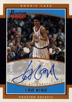 2002-03 Bowman Signature Edition #SE-YM Yao Ming Front