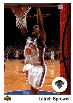 2002-03 UD Authentics #56 Latrell Sprewell Front