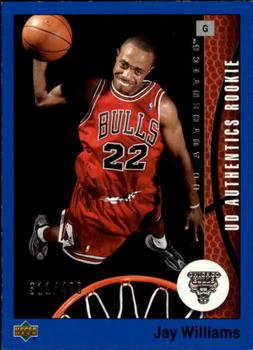 2002-03 UD Authentics #131 Jay Williams Front