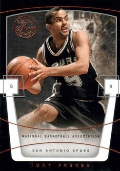 2003-04 Flair Final Edition #43 Tony Parker Front