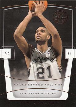 2003-04 Flair Final Edition #56 Tim Duncan Front