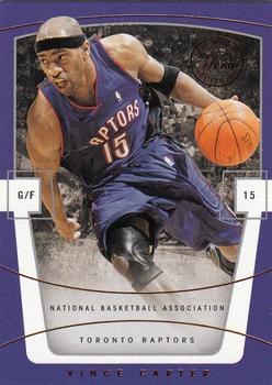 2003-04 Flair Final Edition #61 Vince Carter Front