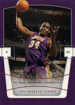 2003-04 Flair Final Edition #62 Shaquille O'Neal Front