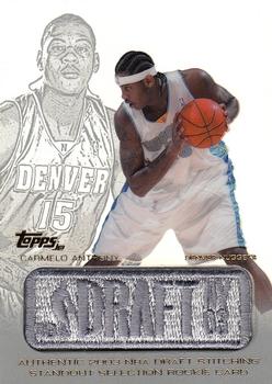 2003-04 Topps Jersey Edition #CA Carmelo Anthony Front