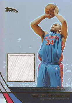 2003-04 Topps Jersey Edition #CWI Corliss Williamson Front