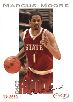 2004 SAGE #20 Marcus Moore Front