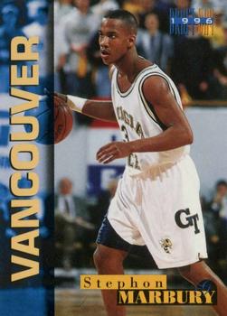 1996 Score Board Draft Day #3A Stephon Marbury Front