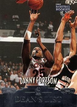 1997 Score Board Rookies - Dean's List #41 Danny Fortson Front