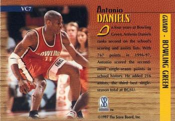 1997 Score Board Rookies - Varsity Club #VC7 Antonio Daniels Back