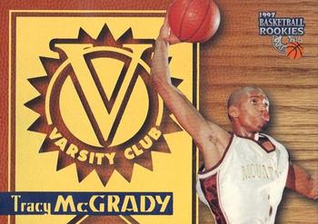1997 Score Board Rookies - Varsity Club #VC14 Tracy McGrady Front