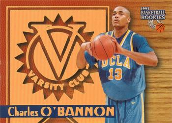 1997 Score Board Rookies - Varsity Club #VC9 Charles O'Bannon Front