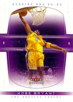 2004-05 Fleer Genuine #31 Kobe Bryant Front