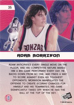2006 Press Pass #35 Adam Morrison Back